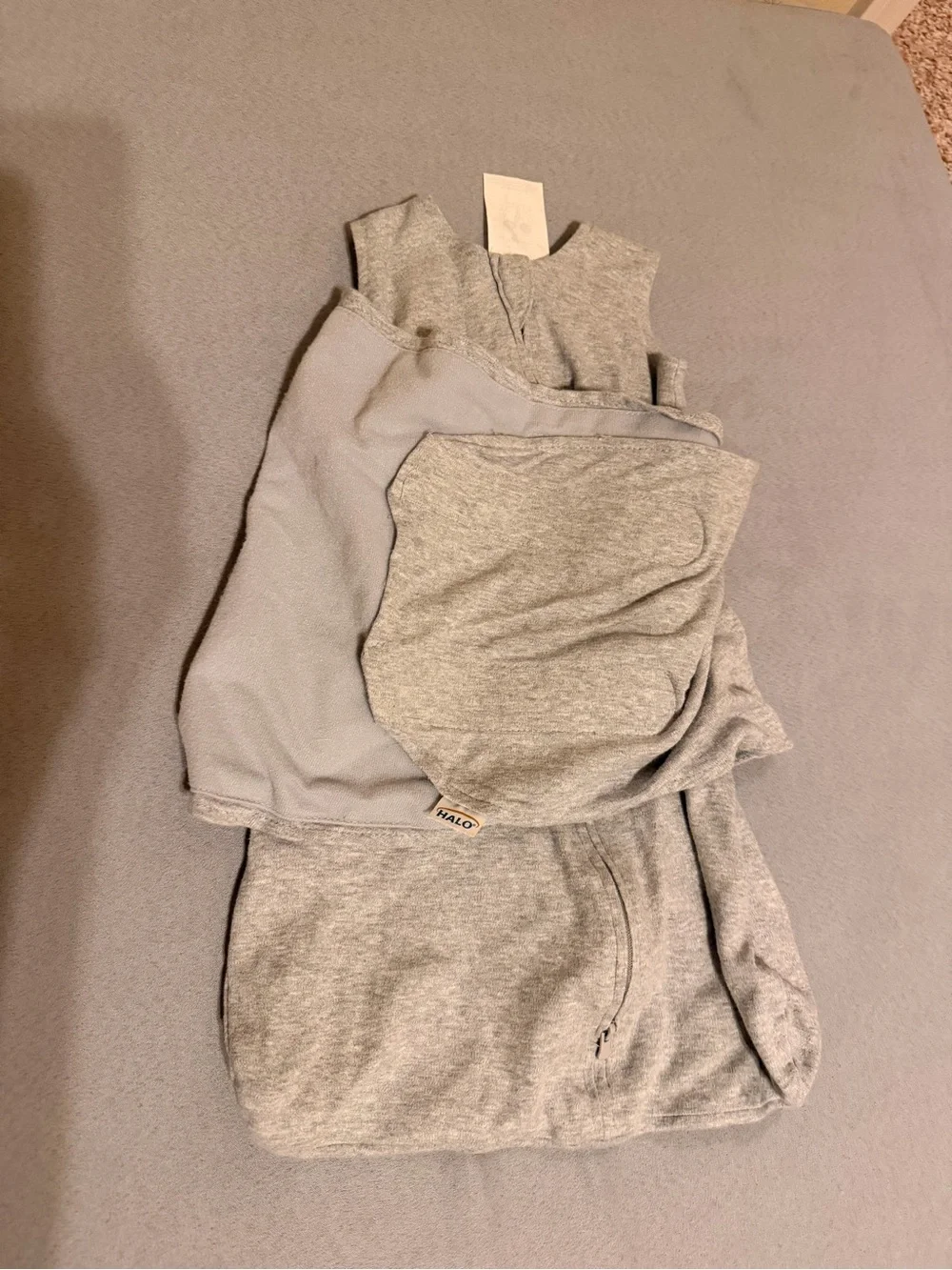 Halo SleepSack Swaddle - Light Gray